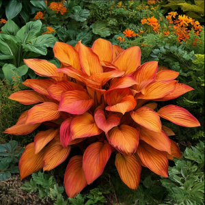 Хоста Солнечный Нектар купить по цене от 605р. в интернет-магазине «Посадика» с доставкой почтой в в Красноуральске и по всей России – [изображение №1].